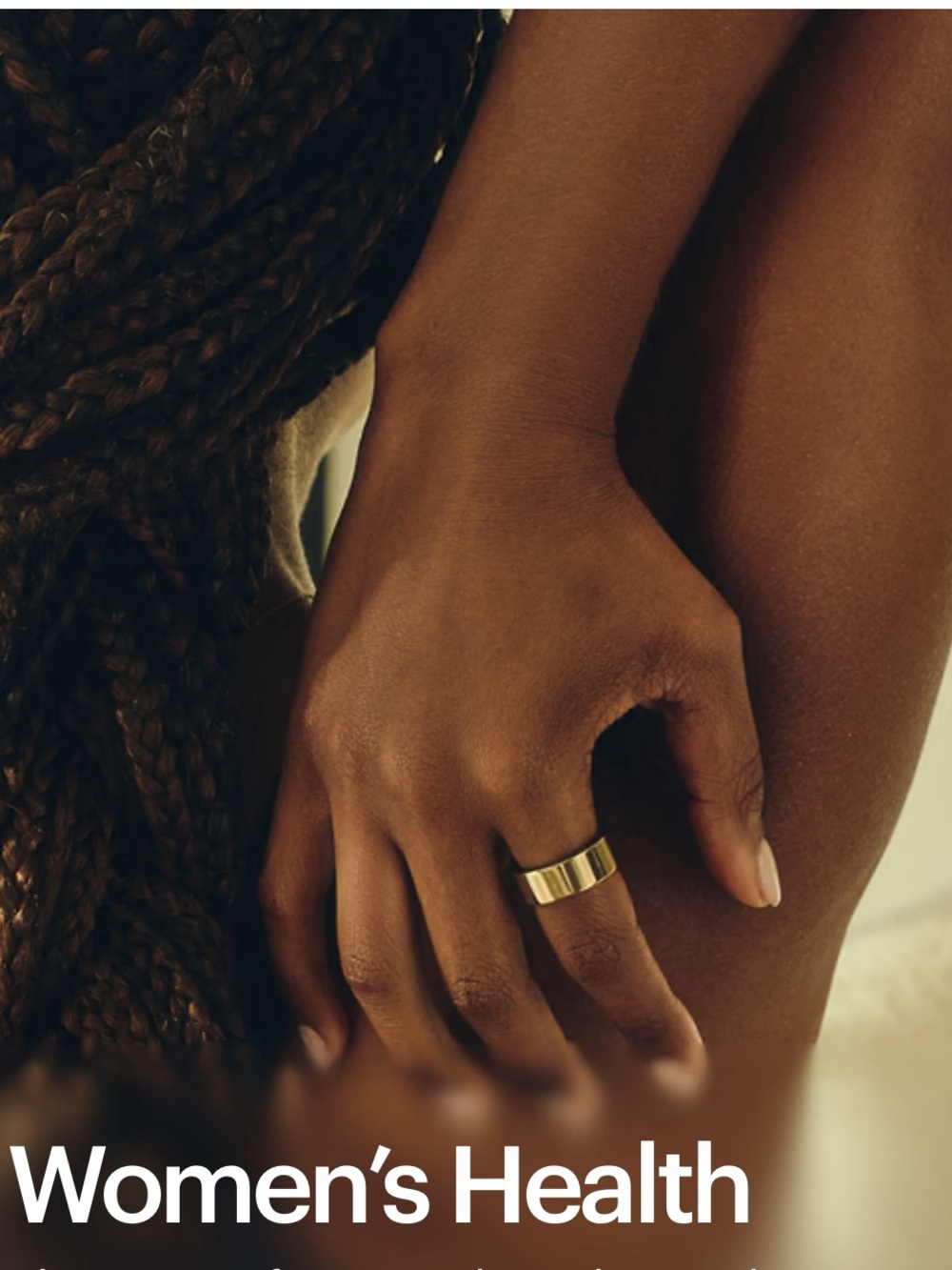 Ultrahuman Gold Smart Ring – Health & Activity Tracker